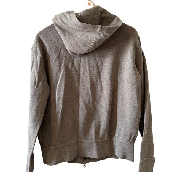 Polo Ralph Lauren Full Zip Hoodie Taupe L - Picture 3 of 5